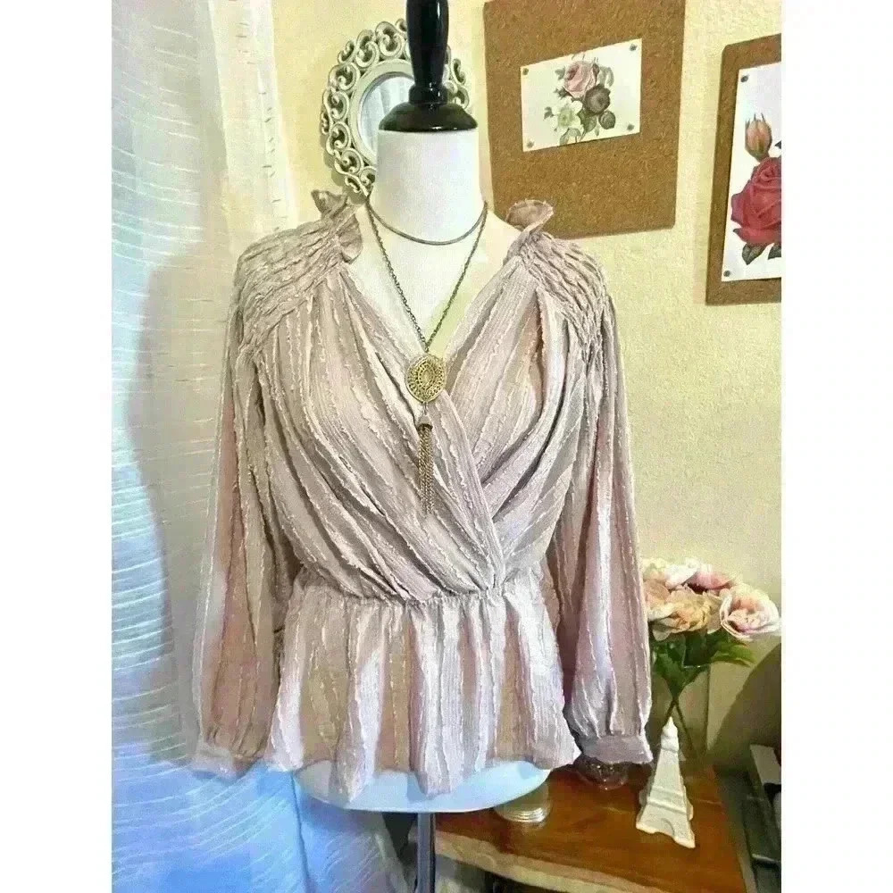 Strut & Bolt Mauve Blouse
